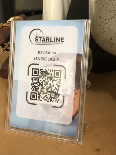 Google review stand code - stand,