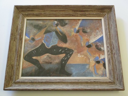 Quadro vintage astratto - quadro,