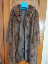 Pelliccia donna di vero castorino
