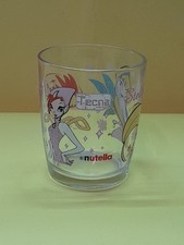 BICCHIERE NUTELLA WINX STELLA TECNA FERRERO VERRE GLASS 