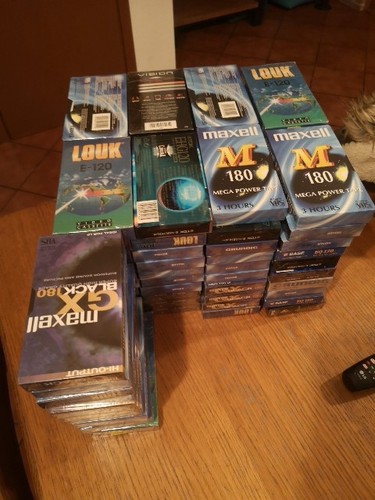 Vhs nuove imballate varie - vhs,