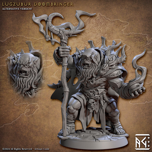 Lugzubur sciamano orco - sciamano,