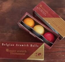 Boccette belgian aramith balls 1 SCATOLA  Come nuove