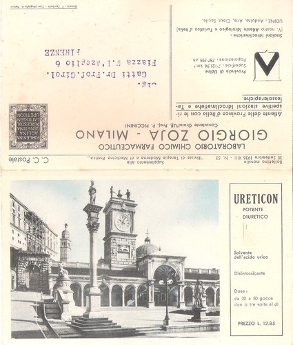 Cartolina postale giorgio zoja - cartolina,