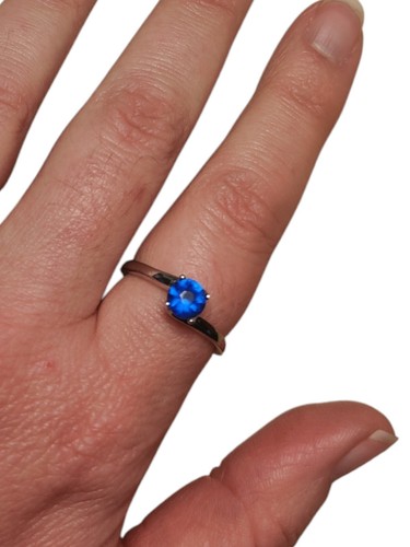 Anello donna solitario argento - anello,