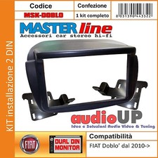 MASCHERINA AUTORADIO 2 DIN KIT