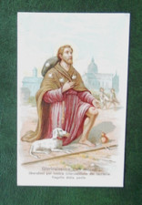 SAN ROCCO, santino 11 cm,perfetto e nitido,Del giudice-napoli