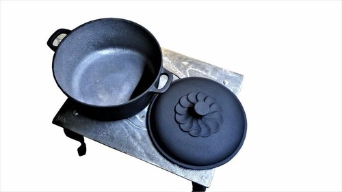 Set piastra ghisa - in, grill