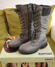 Stivali alti in pelle