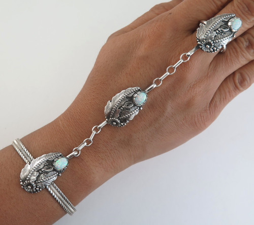 Set bracciale schiavo ornato