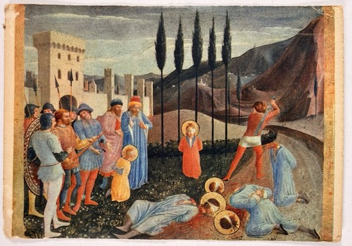 Cartolina fra angelico - cartolina,