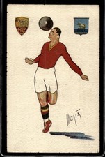Cartolina illustrata calcio