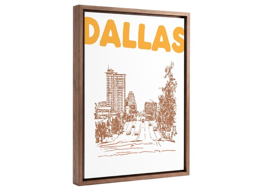Arte parete tela dallas - arte,