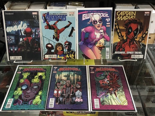 Lotto deadpool gwenpool - deadpool, alta