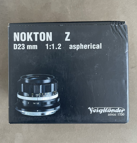 Objectif voigtländer nokton - voigtländer,