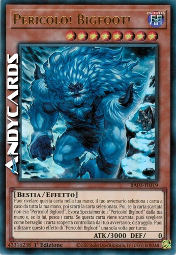Pericolo bigfoot danger - bigfoot!, (danger