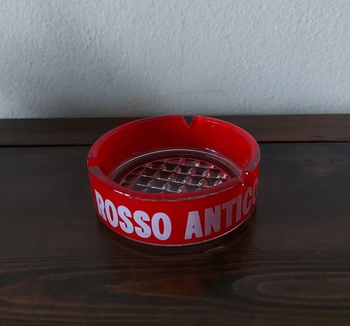 Portacenere rosso antico - portacenere,