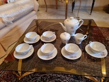 Servizio da Te porcellana Durken filo oro