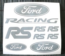Kit 8 adesivi FORD RACING