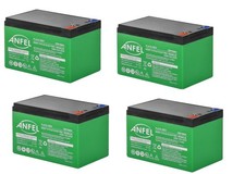 KIT 4 BATTERIE RICARICABILE AL