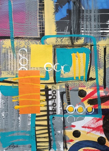 Carta pittura tempera - carta, da