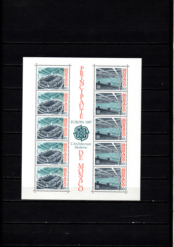 Europa cept monaco 1987 - europa,
