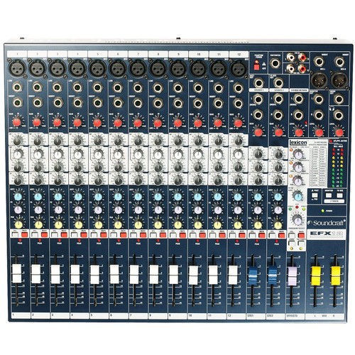 Soundcraft efx12 channel - soundcraft, 12-channel