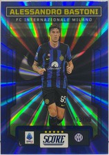Alessandro Bastoni 13/50 Blue Laser Score Serie A 2023/24