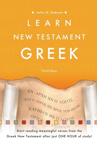 Learn new testament - learn, greek