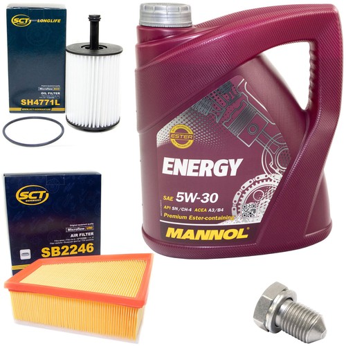 Kit filtri olio motore - 5w30, 4