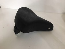 SELLA BICI DOPPIA MOLLA COLORE NERO SAMRA 25x20 cm.