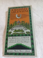 RACCONTI ARGENTINI F.M.RICCI 1981