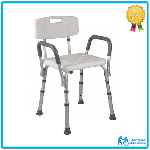 Sedia doccia con - doccia, schienale