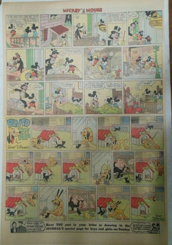 Topolino plutone sunday page - e,