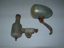 Dinamo per bicicletta con fanale   d'epoca anni 50/60 marca C.E.V 