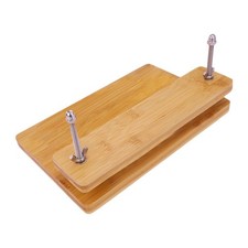 Pressa per libri in legno
