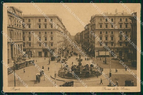 Napoli città piazza borsa - napoli,