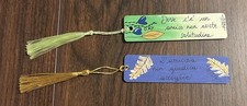 Hand Painted Bookmarks From