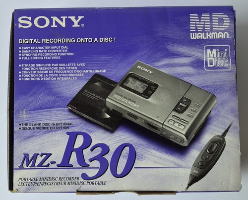 Sony r30 minidisc - sony, mz-r30