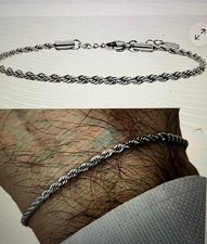 Bracciale da uomo in acciaio