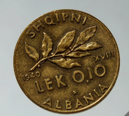 Lek 1940 albania vittorio - 1940,