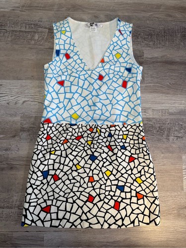 Abito desigual geometrico - desigual,