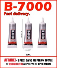 3 PEZZI COLLA B-7OOO  50ML