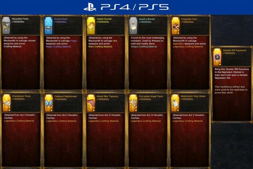 Diablo ps4 ps5 - diablo, softcore