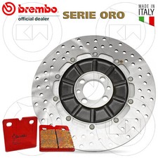 KIT BREMBO DISCO FRENO POSTERIORE + PASTIGLIE BMW K 100 No Abs 1000 1983 > 1989