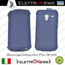 Custodia Cover Samsung Galaxy Ace Plus S7500 flip verticale 