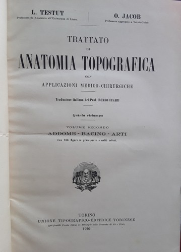 Trattato anatomia - di,
