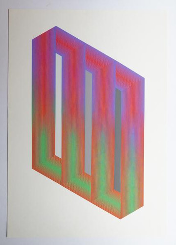 Serigrafia katsui mitsuo 37 - mitsuo, n.37