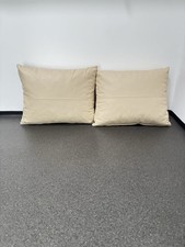 2 X Cuscino 50x40cm Vera Pelle