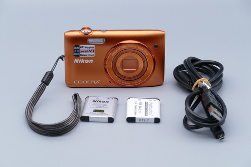 Nikon coolpix s3500 arancione - s3500,